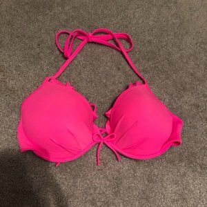 Victoria's Secret Hot Pink Bikini Top